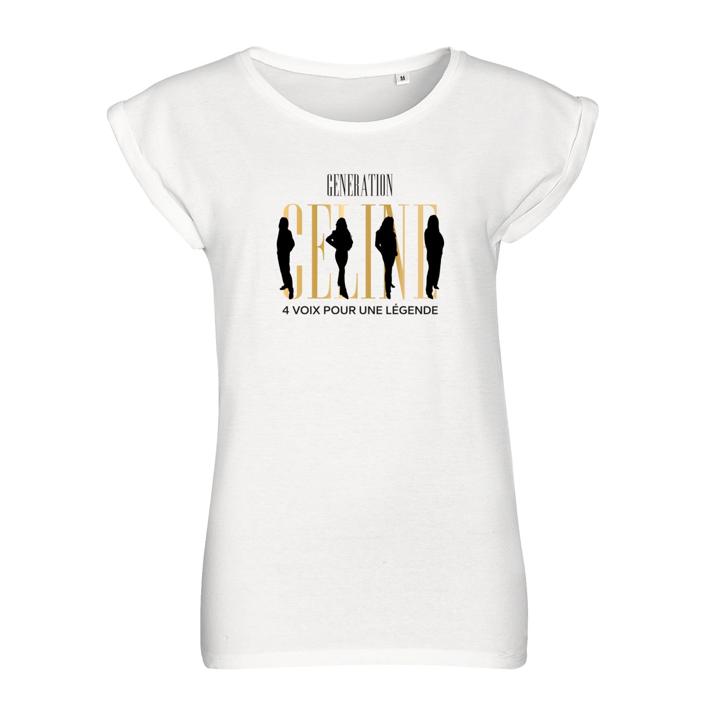 T-shirt Femme BLANC Silhouette