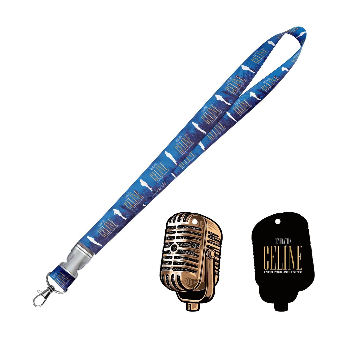 Lanyard et pass tournee